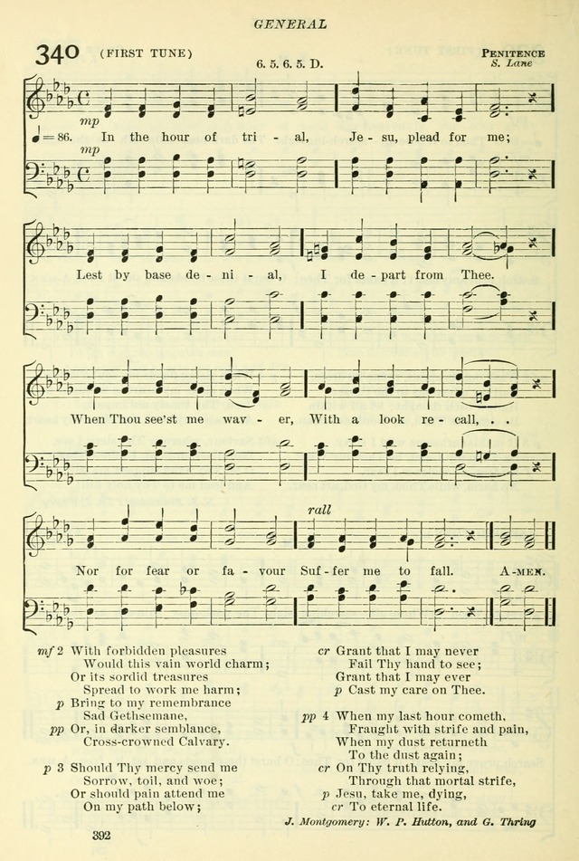 The Church Hymnal: revised and enlarged in accordance with the action of the General Convention of the Protestant Episcopal Church in the United States of America in the year of our Lord 1892. (Ed. B) page 440