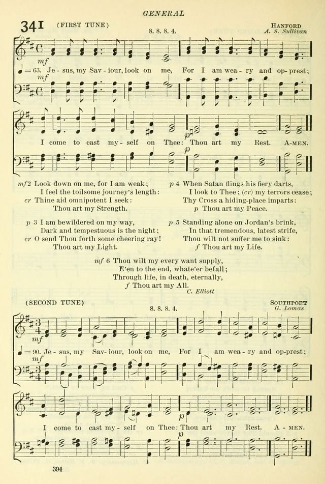 The Church Hymnal: revised and enlarged in accordance with the action of the General Convention of the Protestant Episcopal Church in the United States of America in the year of our Lord 1892. (Ed. B) page 442