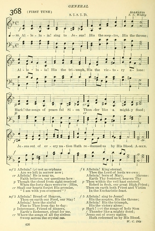 The Church Hymnal: revised and enlarged in accordance with the action of the General Convention of the Protestant Episcopal Church in the United States of America in the year of our Lord 1892. (Ed. B) page 474