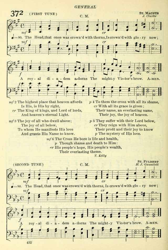 The Church Hymnal: revised and enlarged in accordance with the action of the General Convention of the Protestant Episcopal Church in the United States of America in the year of our Lord 1892. (Ed. B) page 480