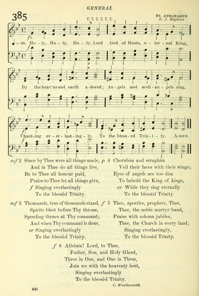 The Church Hymnal: revised and enlarged in accordance with the action of the General Convention of the Protestant Episcopal Church in the United States of America in the year of our Lord 1892. (Ed. B) page 494