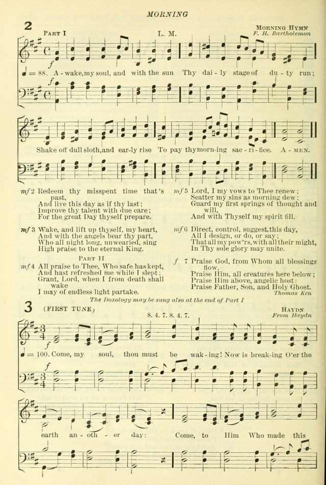 The Church Hymnal: revised and enlarged in accordance with the action of the General Convention of the Protestant Episcopal Church in the United States of America in the year of our Lord 1892. (Ed. B) page 50