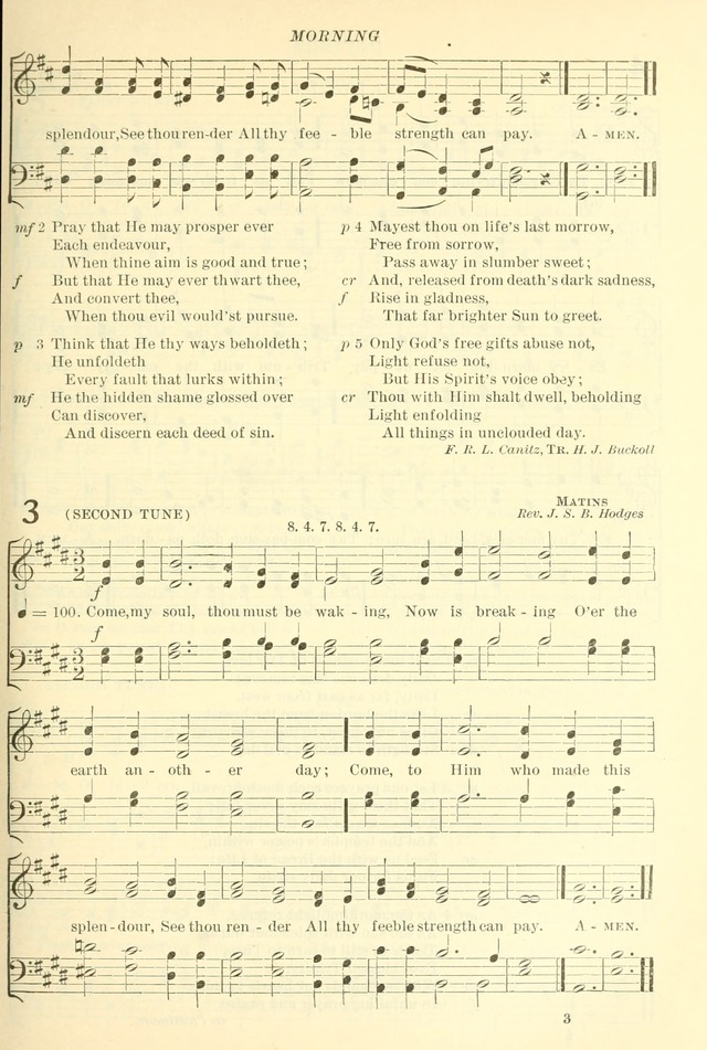 The Church Hymnal: revised and enlarged in accordance with the action of the General Convention of the Protestant Episcopal Church in the United States of America in the year of our Lord 1892. (Ed. B) page 51