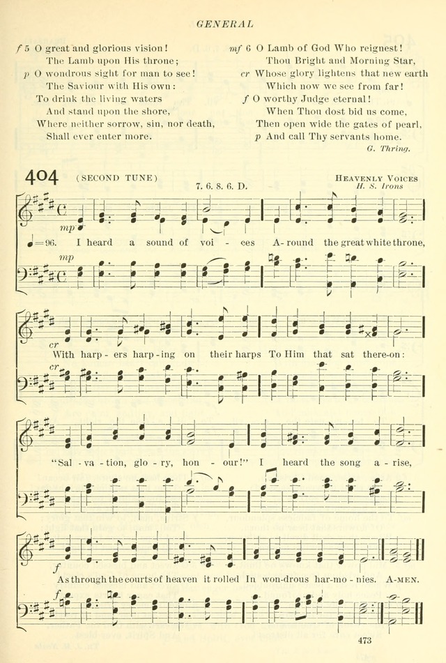 The Church Hymnal: revised and enlarged in accordance with the action of the General Convention of the Protestant Episcopal Church in the United States of America in the year of our Lord 1892. (Ed. B) page 521