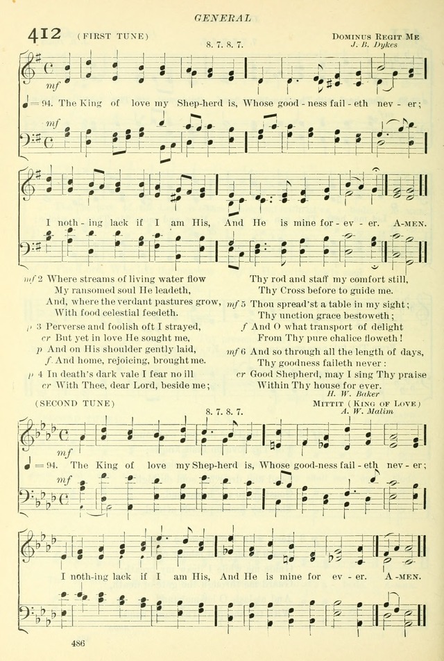 The Church Hymnal: revised and enlarged in accordance with the action of the General Convention of the Protestant Episcopal Church in the United States of America in the year of our Lord 1892. (Ed. B) page 534