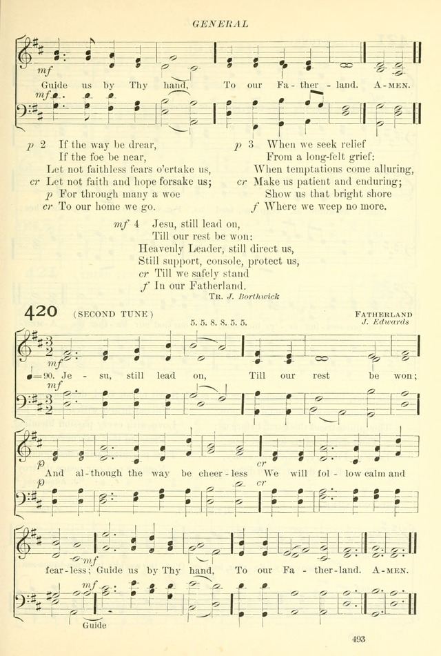 The Church Hymnal: revised and enlarged in accordance with the action of the General Convention of the Protestant Episcopal Church in the United States of America in the year of our Lord 1892. (Ed. B) page 541