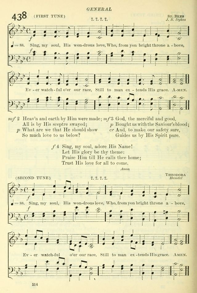 The Church Hymnal: revised and enlarged in accordance with the action of the General Convention of the Protestant Episcopal Church in the United States of America in the year of our Lord 1892. (Ed. B) page 562