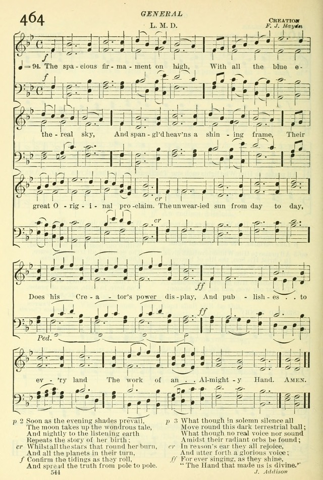 The Church Hymnal: revised and enlarged in accordance with the action of the General Convention of the Protestant Episcopal Church in the United States of America in the year of our Lord 1892. (Ed. B) page 592