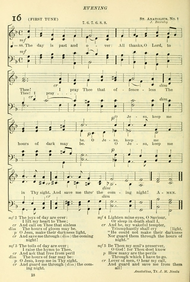 The Church Hymnal: revised and enlarged in accordance with the action of the General Convention of the Protestant Episcopal Church in the United States of America in the year of our Lord 1892. (Ed. B) page 66