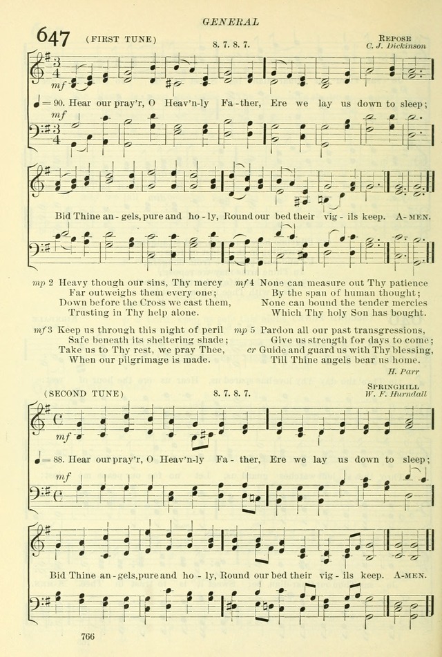 The Church Hymnal: revised and enlarged in accordance with the action of the General Convention of the Protestant Episcopal Church in the United States of America in the year of our Lord 1892. (Ed. B) page 814