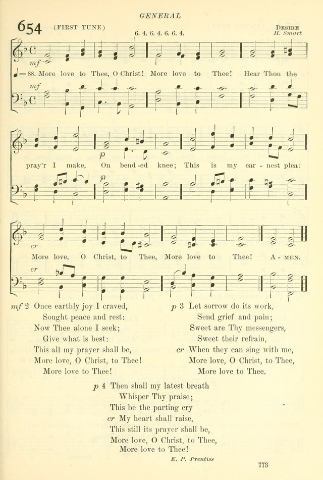 The Church Hymnal: revised and enlarged in accordance with the action of the General Convention of the Protestant Episcopal Church in the United States of America in the year of our Lord 1892. (Ed. B) page 821