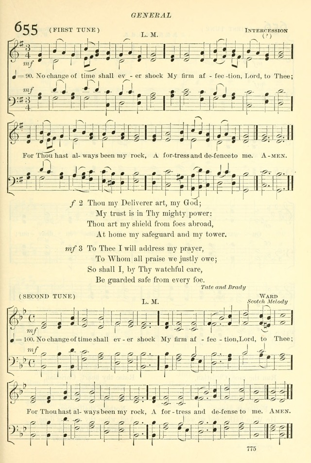 The Church Hymnal: revised and enlarged in accordance with the action of the General Convention of the Protestant Episcopal Church in the United States of America in the year of our Lord 1892. (Ed. B) page 823