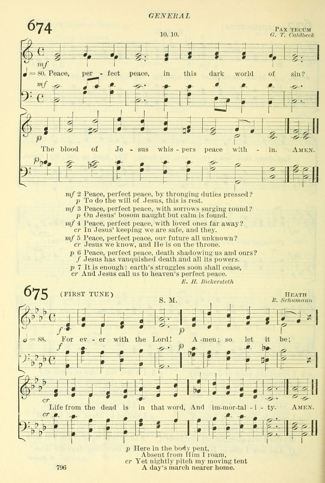 The Church Hymnal: revised and enlarged in accordance with the action of the General Convention of the Protestant Episcopal Church in the United States of America in the year of our Lord 1892. (Ed. B) page 844