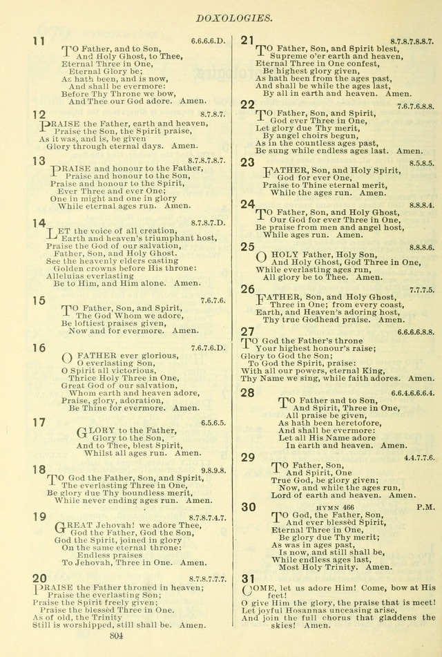 The Church Hymnal: revised and enlarged in accordance with the action of the General Convention of the Protestant Episcopal Church in the United States of America in the year of our Lord 1892. (Ed. B) page 852