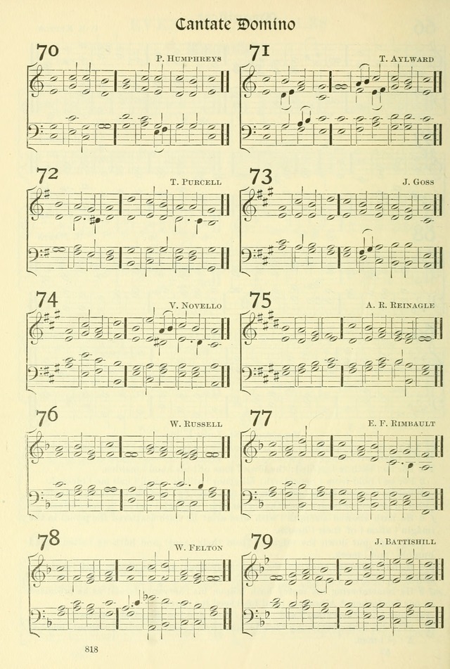 The Church Hymnal: revised and enlarged in accordance with the action of the General Convention of the Protestant Episcopal Church in the United States of America in the year of our Lord 1892. (Ed. B) page 866