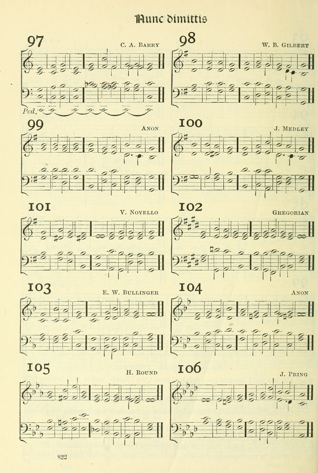 The Church Hymnal: revised and enlarged in accordance with the action of the General Convention of the Protestant Episcopal Church in the United States of America in the year of our Lord 1892. (Ed. B) page 870