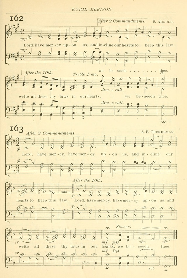 The Church Hymnal: revised and enlarged in accordance with the action of the General Convention of the Protestant Episcopal Church in the United States of America in the year of our Lord 1892. (Ed. B) page 883