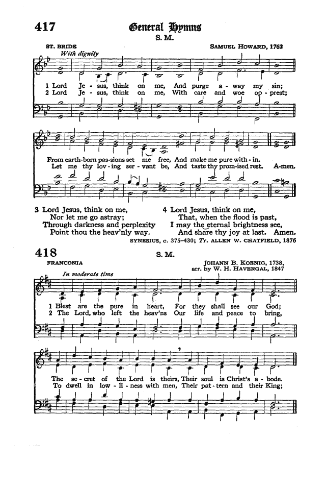 The Hymnal of the Protestant Episcopal Church in the United States of America 1940 page 490