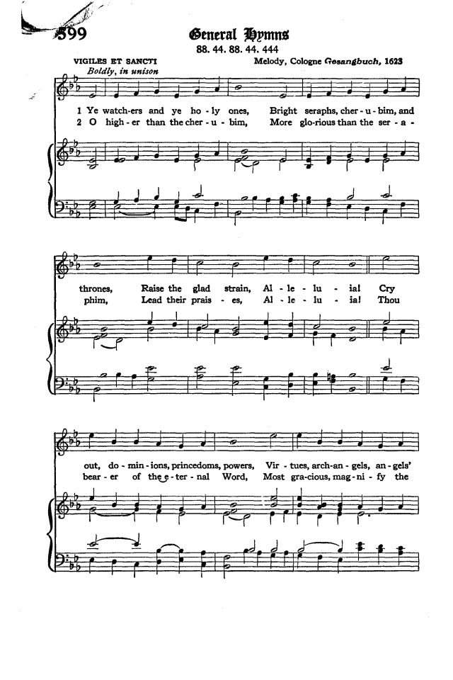 The Hymnal of the Protestant Episcopal Church in the United States of America 1940 page 694