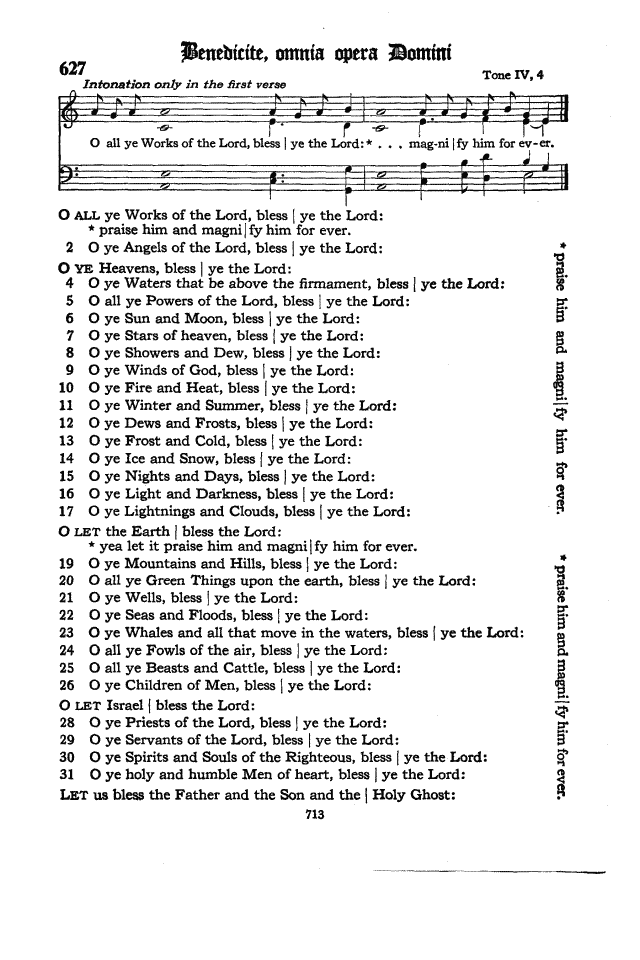 The Hymnal of the Protestant Episcopal Church in the United States of America 1940 page 713