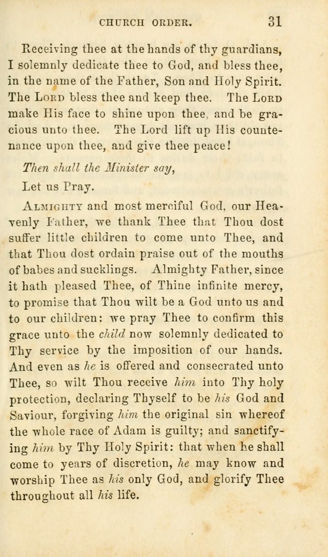 Hymns, Principles of Faith, Church Order, and Divine Services, or Occasional liturgy; for the use of Messiah