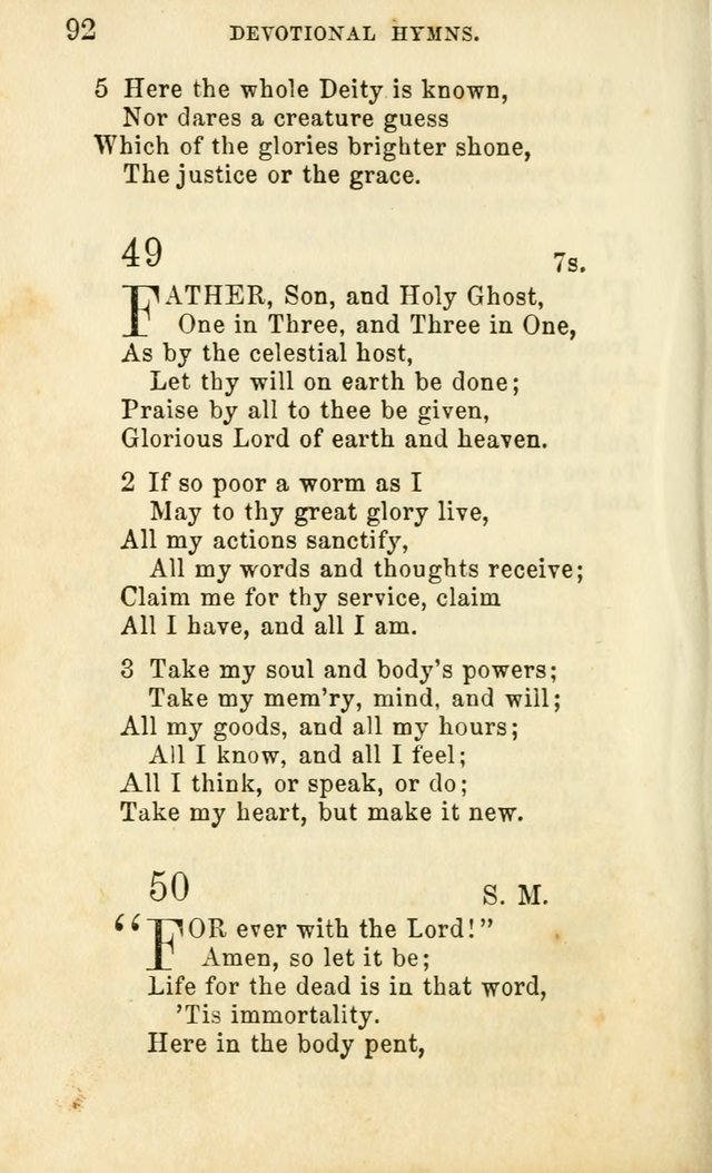 Hymns, Principles of Faith, Church Order, and Divine Services, or Occasional liturgy; for the use of Messiah