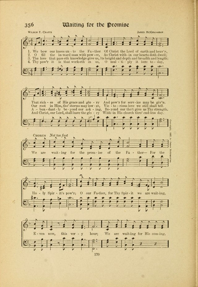 Hymns, Psalms and Gospel Songs: with responsive readings page 170