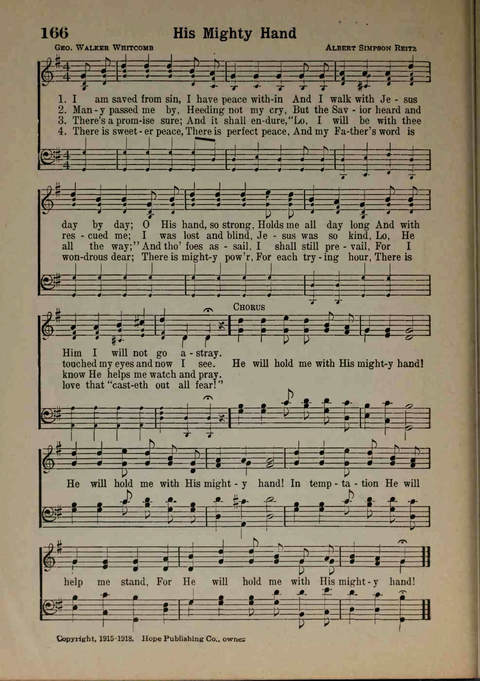 Hymns of Praise Number Two page 166