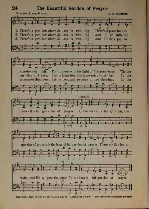 Hymns of Praise Number Two page 24