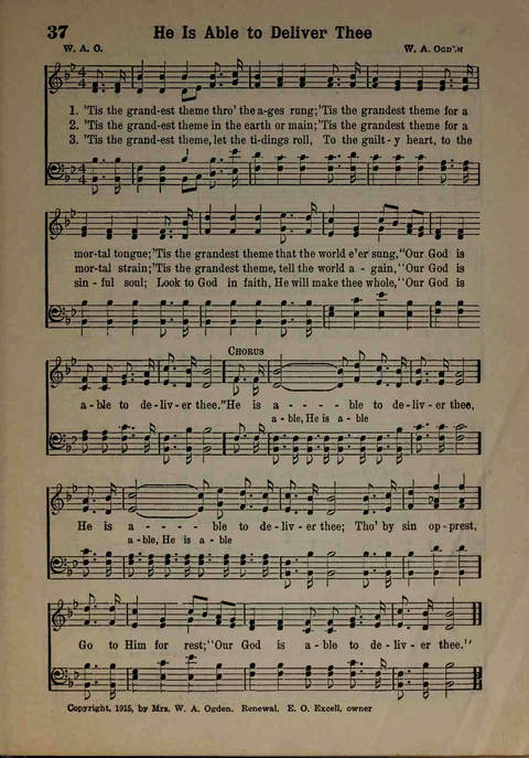 Hymns of Praise Number Two page 37