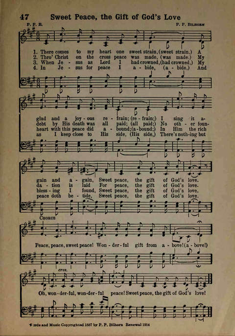 Hymns of Praise Number Two page 47