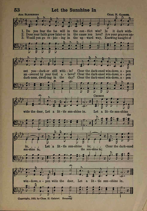 Hymns of Praise Number Two page 53