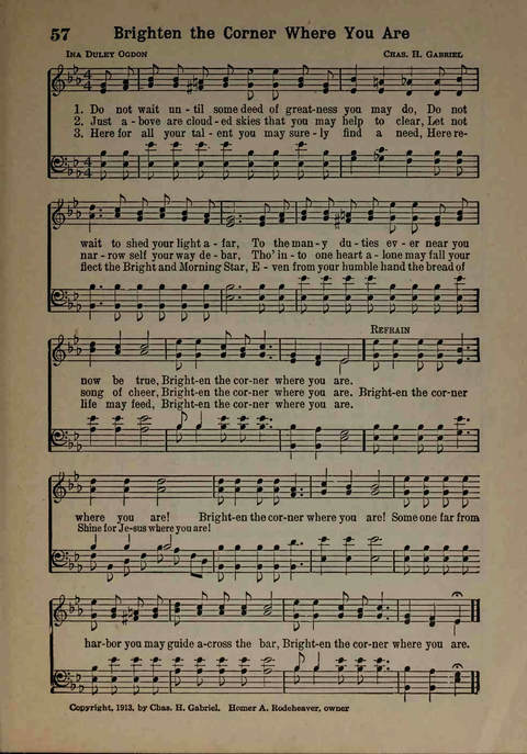 Hymns of Praise Number Two page 57