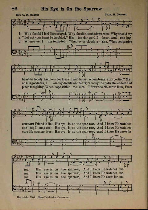 Hymns of Praise Number Two page 86