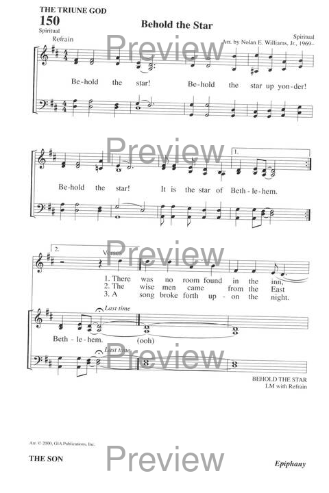 Hymns for a Pilgrim People: a congregational hymnal page 199