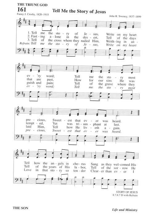 Hymns for a Pilgrim People: a congregational hymnal page 217