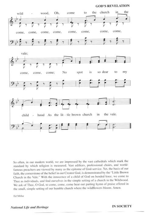 Hymns for a Pilgrim People: a congregational hymnal page 412