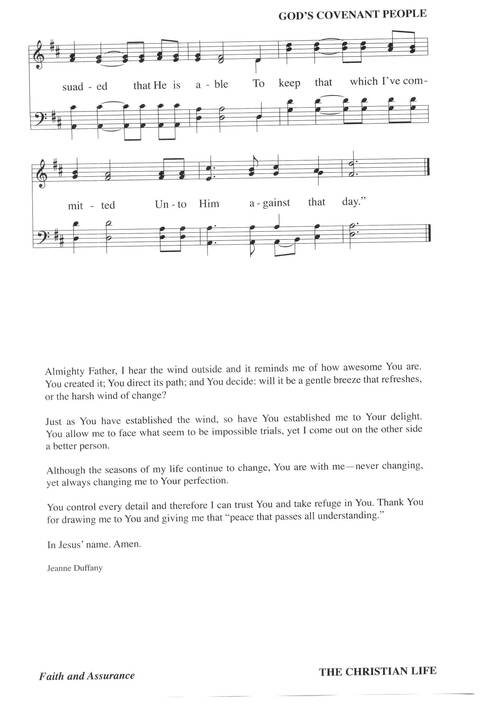 Hymns for a Pilgrim People: a congregational hymnal page 491