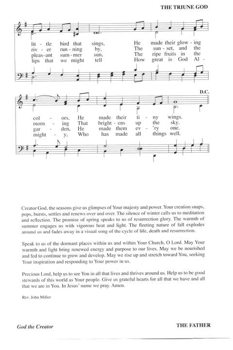 Hymns for a Pilgrim People: a congregational hymnal page 51