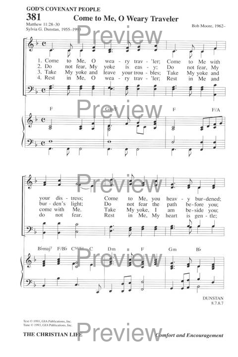 Hymns for a Pilgrim People: a congregational hymnal page 518