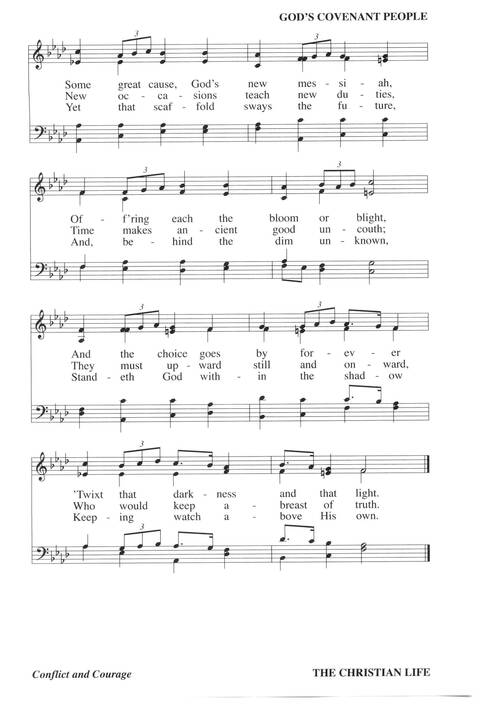 Hymns for a Pilgrim People: a congregational hymnal page 628