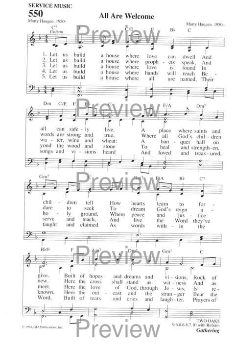 Hymns for a Pilgrim People: a congregational hymnal page 762