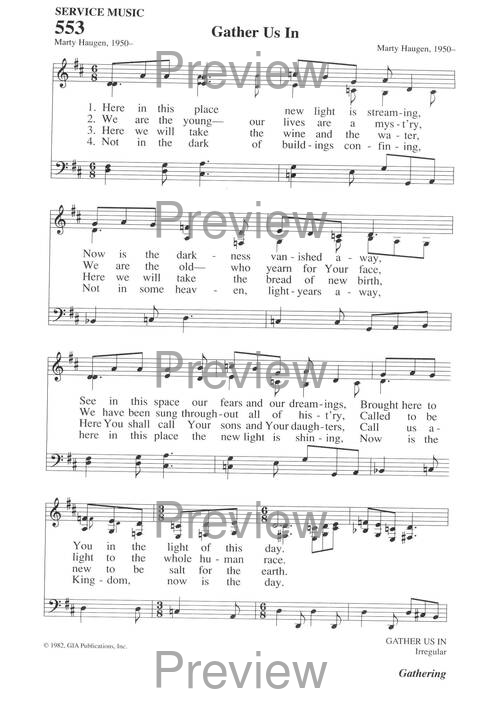 Hymns for a Pilgrim People: a congregational hymnal page 766