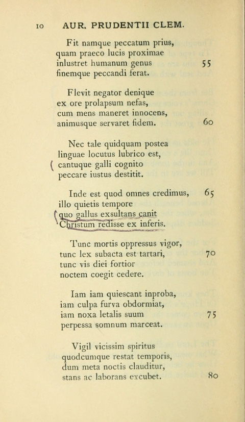 The Hymns of Prudentius: translated by R. Martin Pope page 10