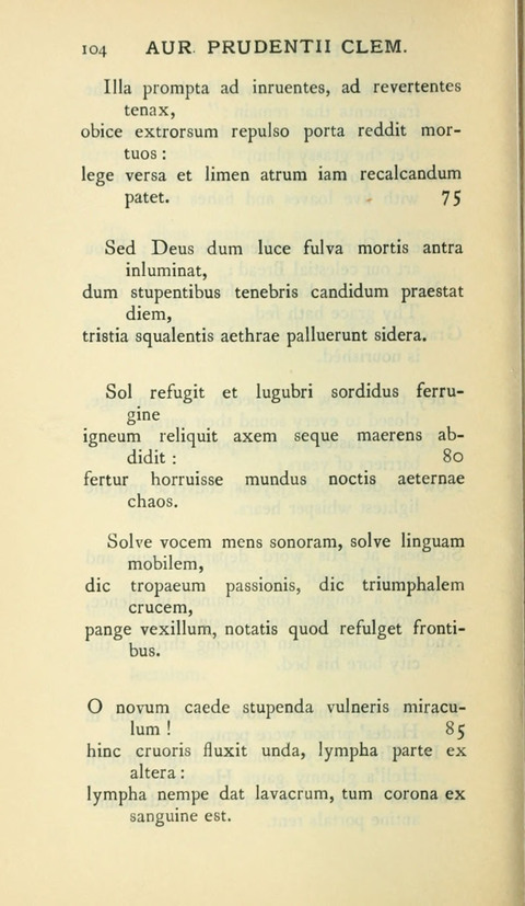 The Hymns of Prudentius: translated by R. Martin Pope page 104