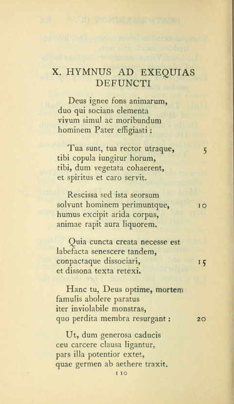 The Hymns of Prudentius: translated by R. Martin Pope page 110