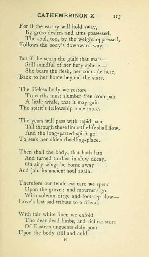 The Hymns of Prudentius: translated by R. Martin Pope page 113