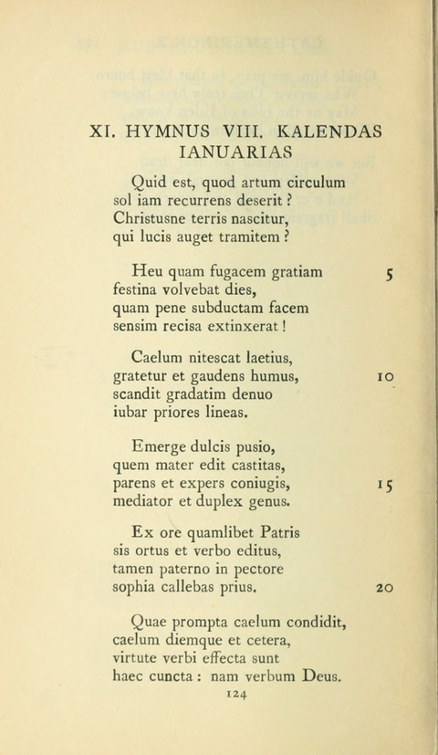 The Hymns of Prudentius: translated by R. Martin Pope page 124