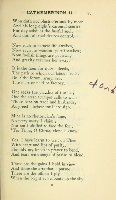 The Hymns of Prudentius: translated by R. Martin Pope page 17