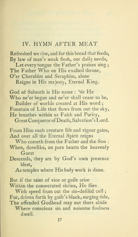 The Hymns of Prudentius: translated by R. Martin Pope page 37